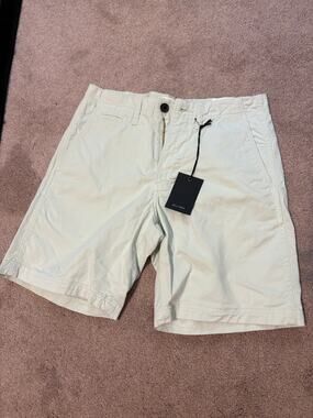 Billy Reid Men’s Chino Shorts in Limestone NWT